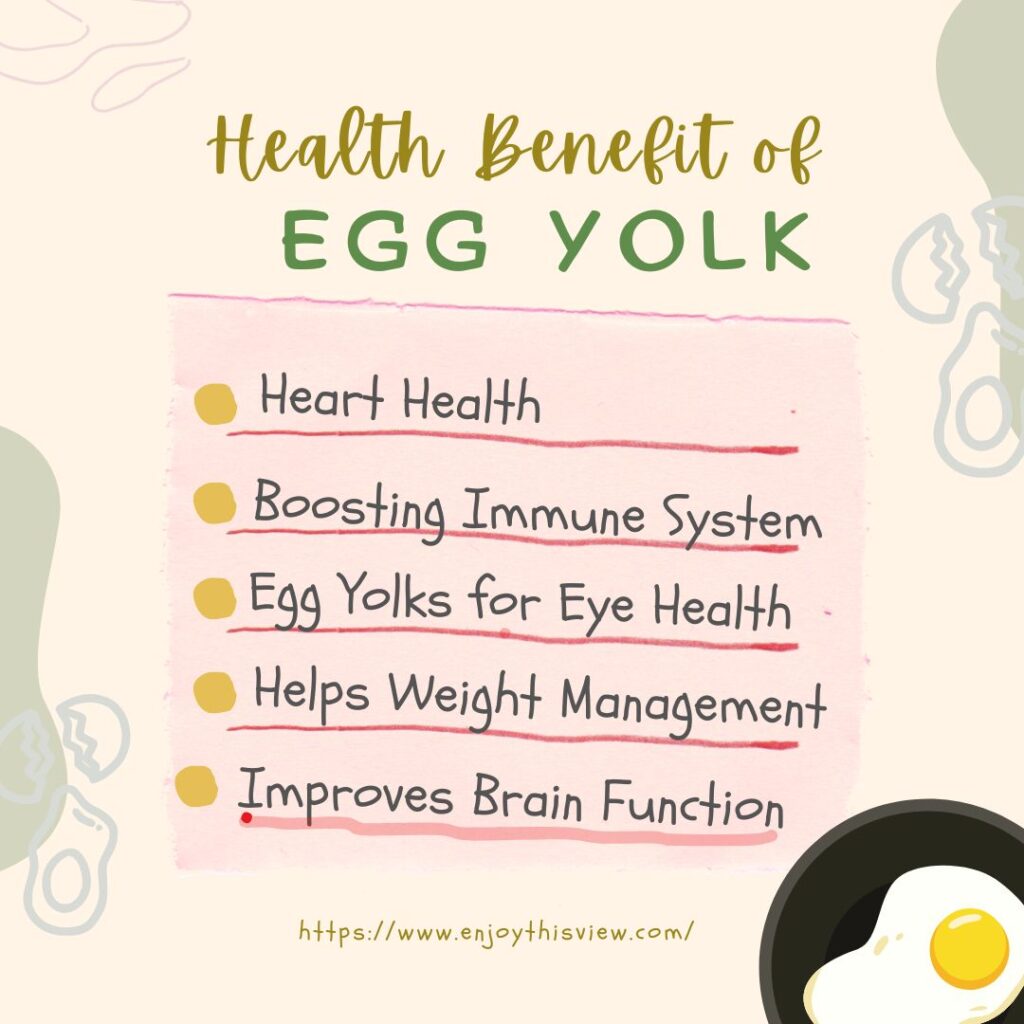 Benefit of Egg Yolks