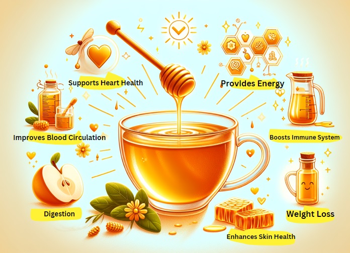 benefits of drinking honey with warm water