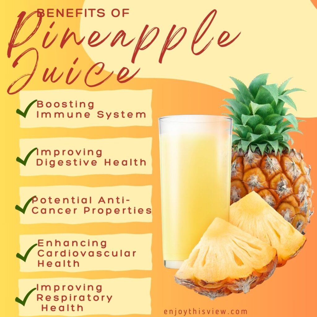 Pineapple Juice Benefits