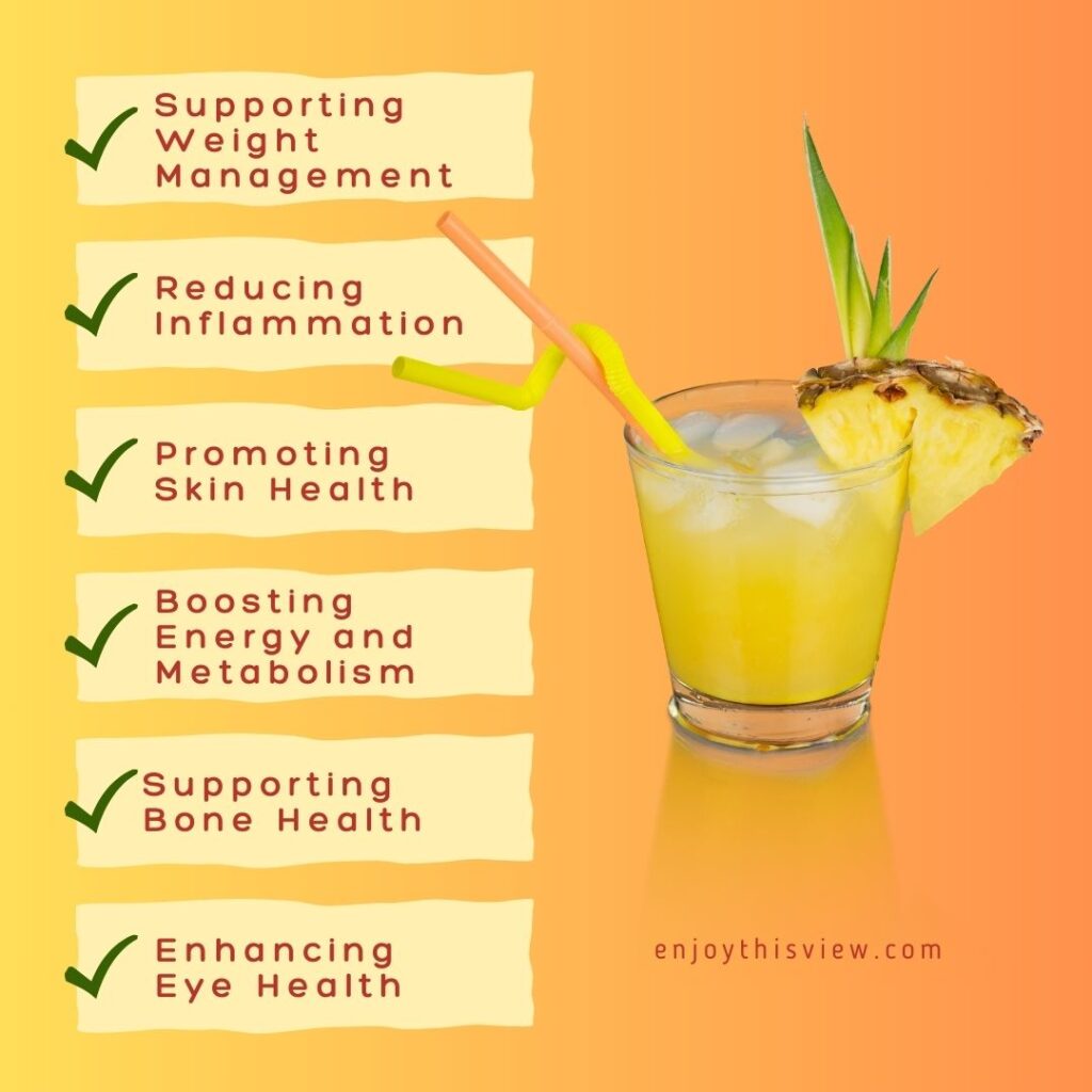 Pineapple Juice Benefits